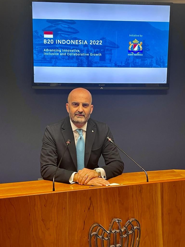 B20 INDONESIA: GIANFRANCO CACCAMO (SICINDUSTRIA) NELLA TASK FORCE ENERGIA  - 25/01/2022